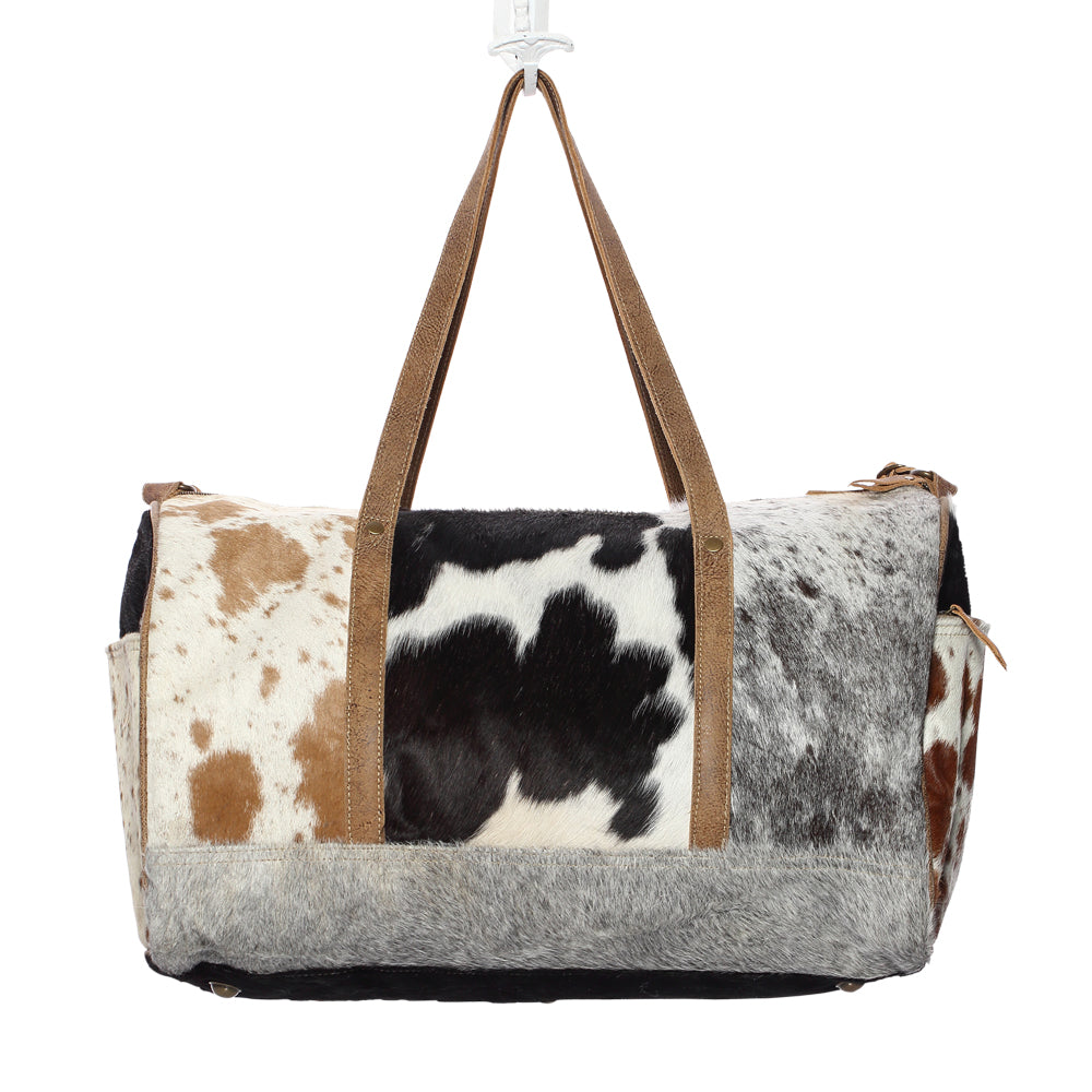 Cowhide Travel Bag