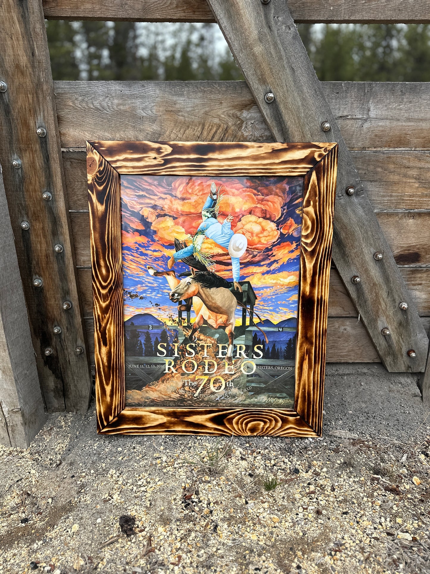 Sisters Rodeo 70th Anniversary Framed Poster