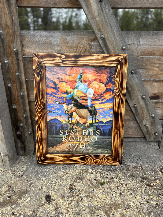 Sisters Rodeo 70th Anniversary Framed Poster