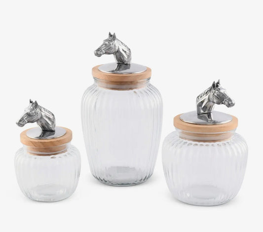 The Horse Head Canister Set