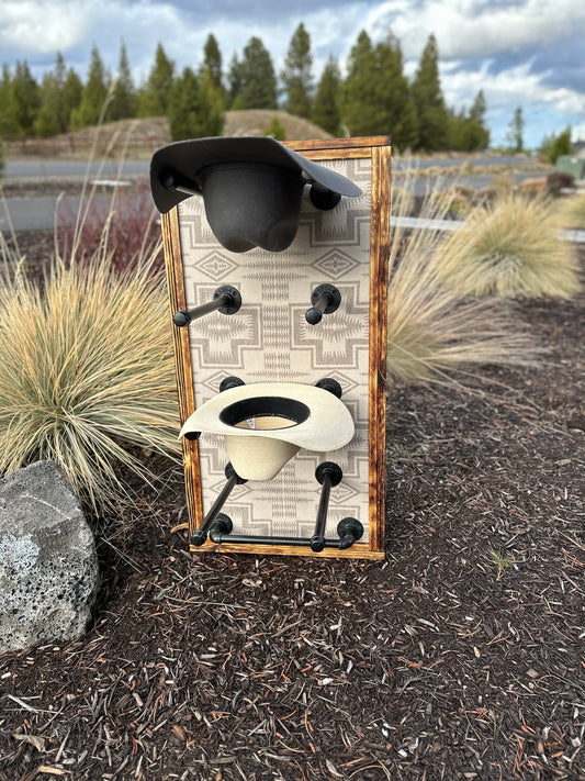 Harding Tonal - Vertical 4 Hat Rack