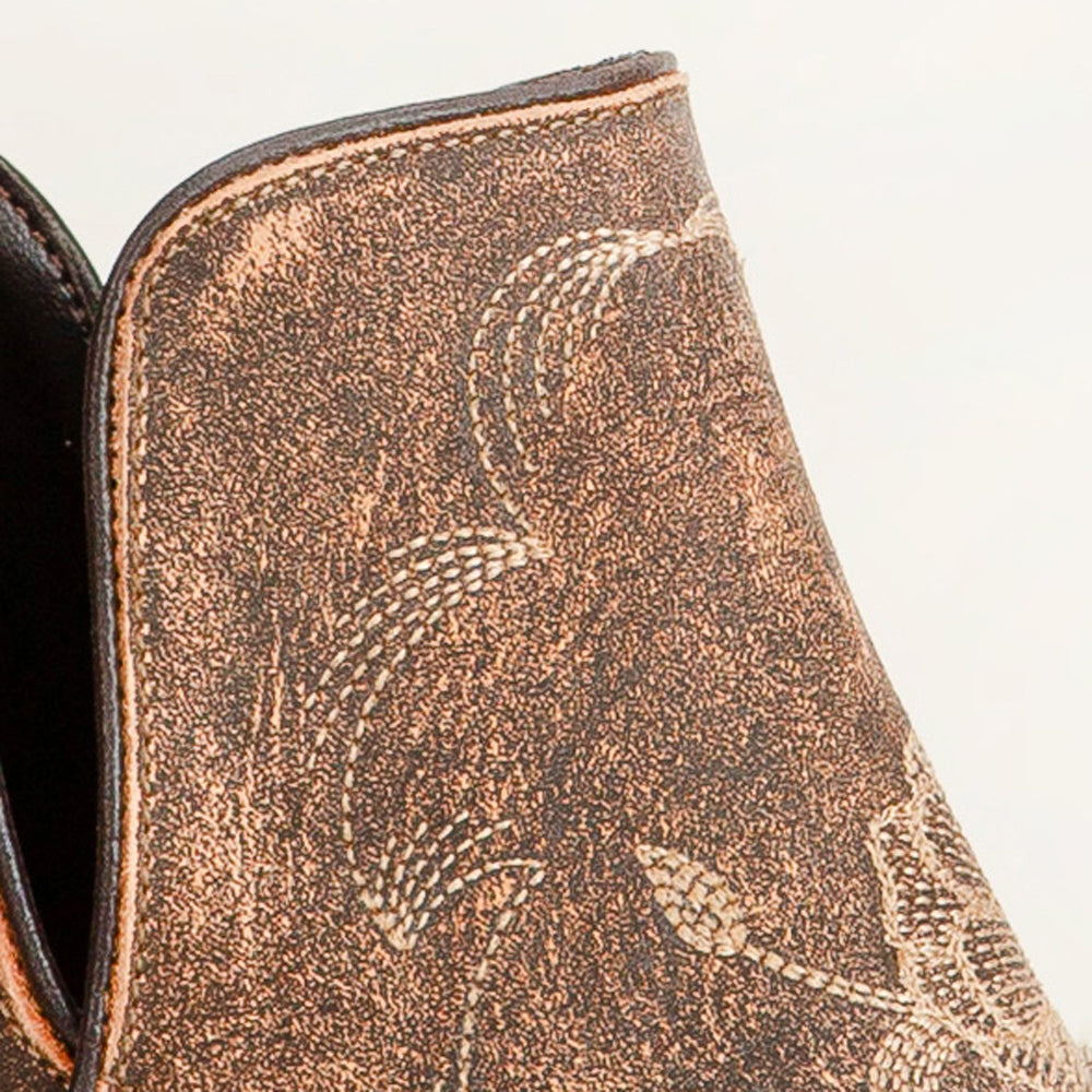 South West Booties - Brown Calfskin