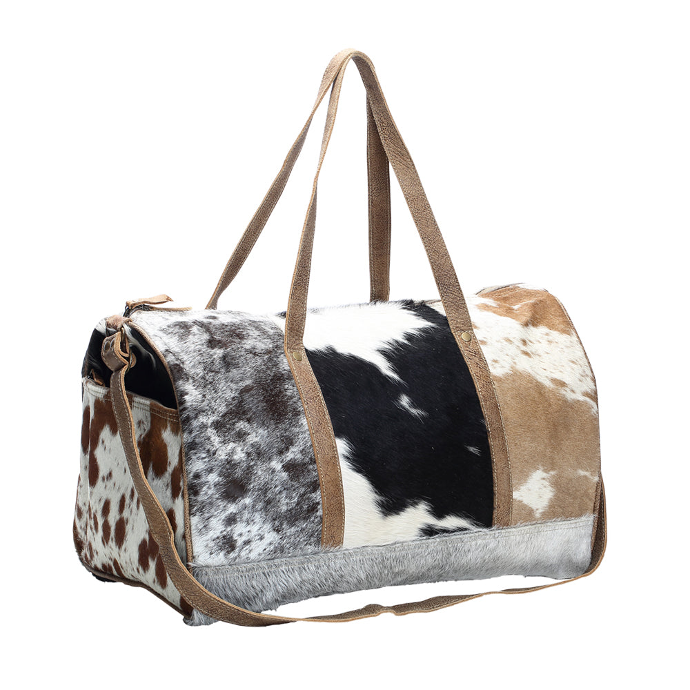 Cowhide Travel Bag