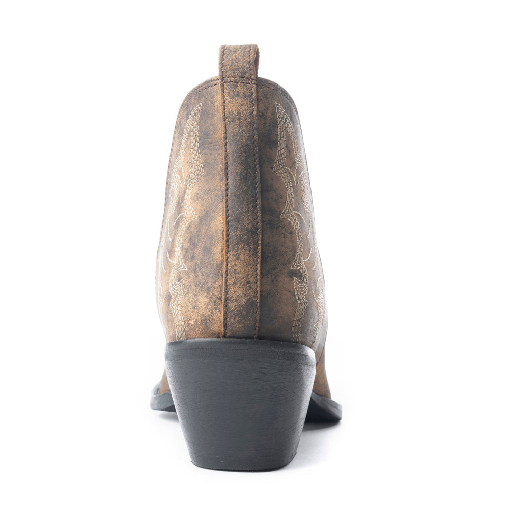 Moonlight Mesa Booties - Crackle Brown