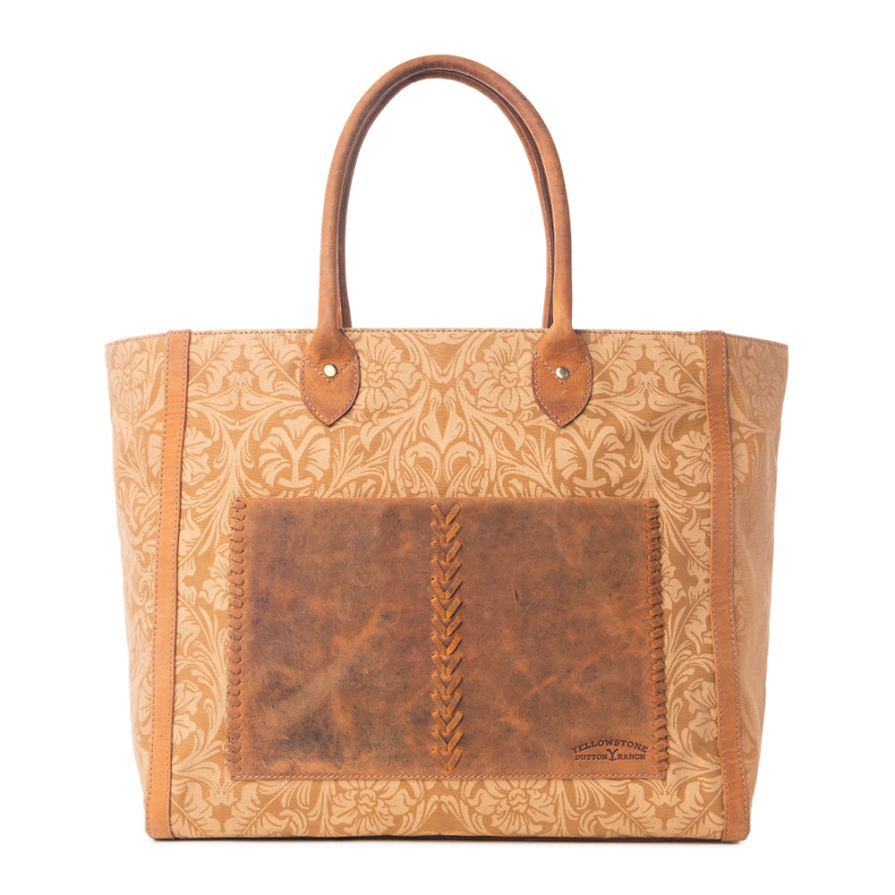 Yellowstone Chief Weekender Bag with Pockets - Amber