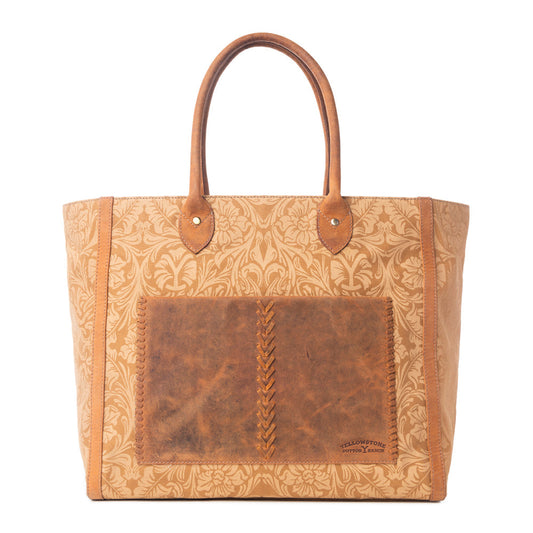 Yellowstone Chief Weekender Bag with Pockets - Amber