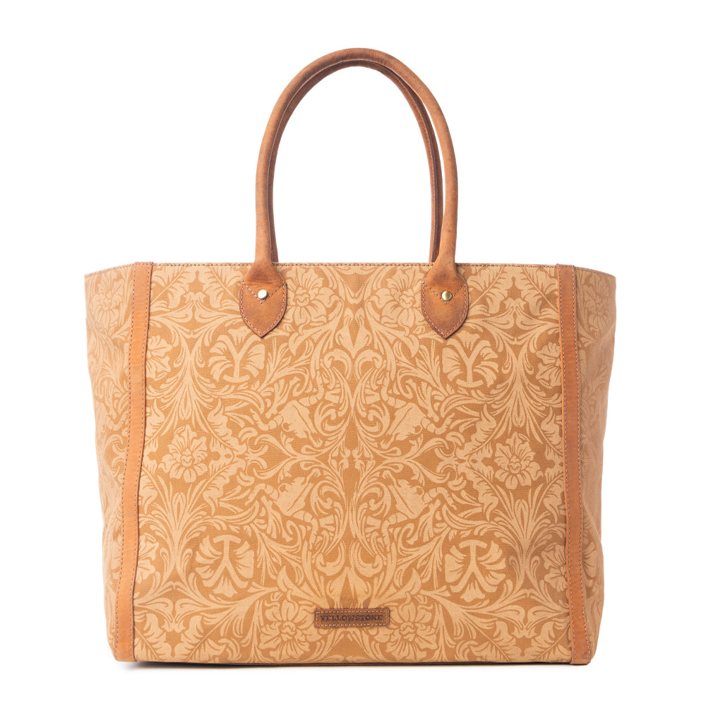 Yellowstone Chief Weekender Bag with Pockets - Amber