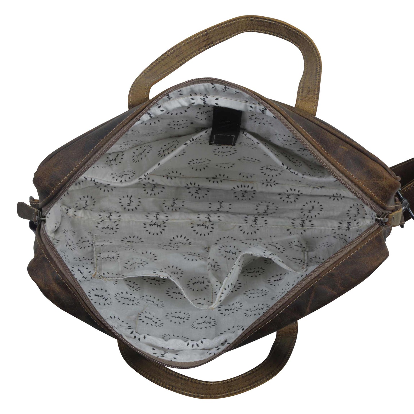 Serenity Hair-On Leather Laptop Bag